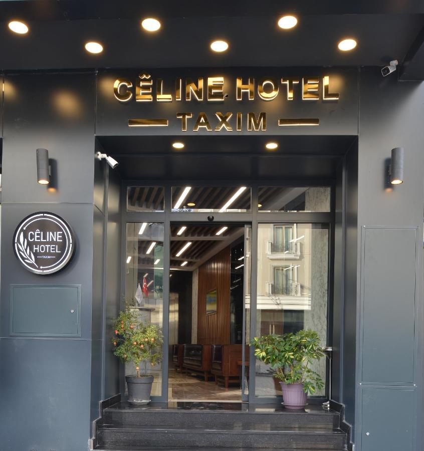Celine Hotel Taxim Istanbul Bagian luar foto